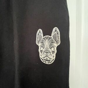 Life work French bulldog sweatpants xl